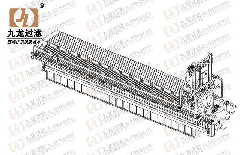 XG1500隔膜（12bar）自动清洗压滤机